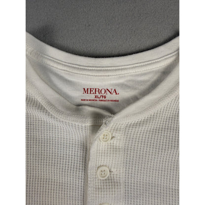 Merona Henley Thermal Knit Shirt - XL