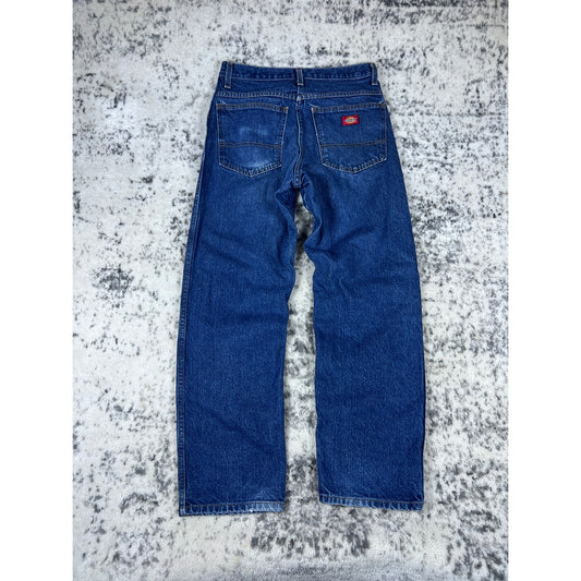 Vintage Denim Blue Dickie Carpenter Pants - 30