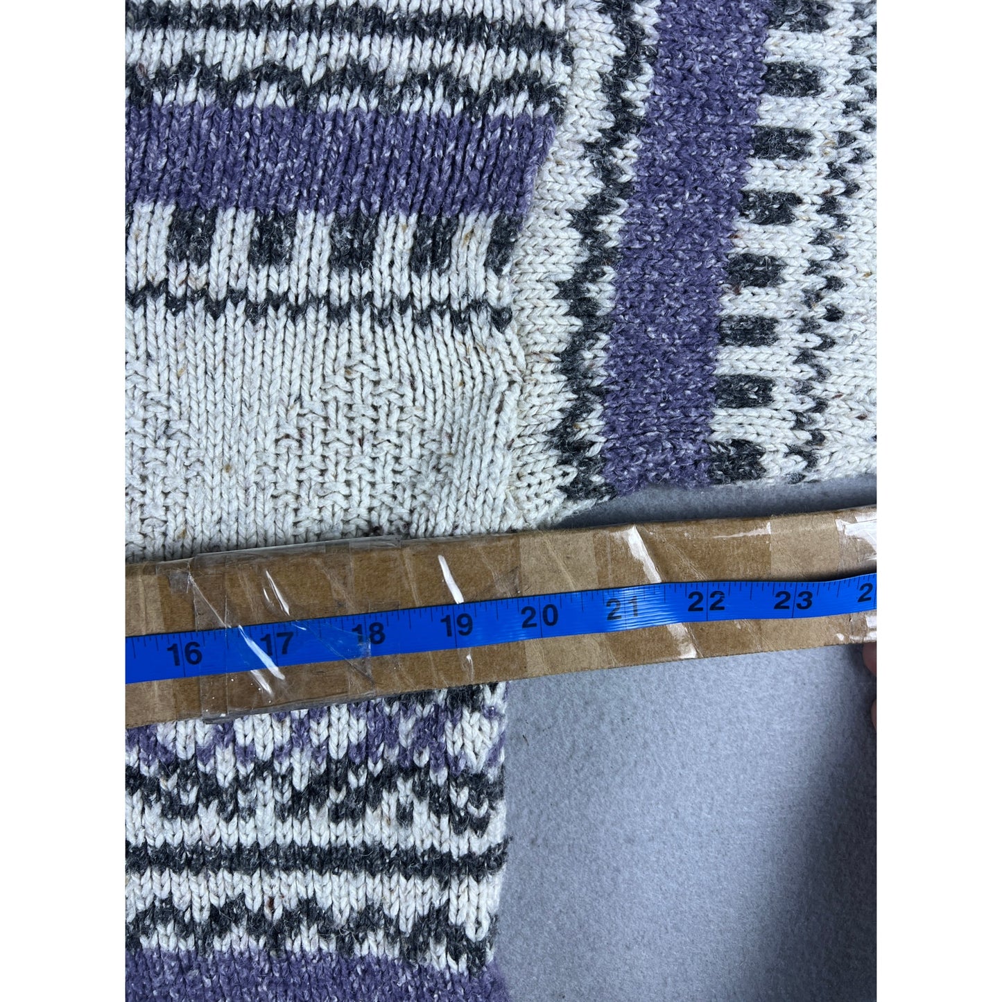 Vintage St John's Bay Fair Isle Nordic Sweater - L