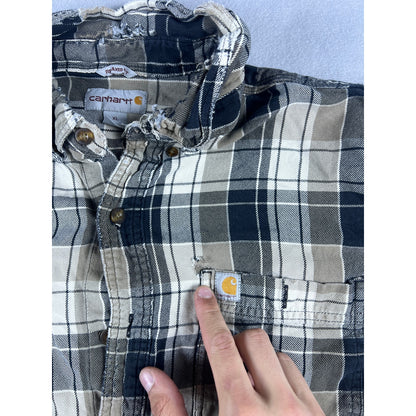 Carhartt Flannel Distressed Shirt - XL