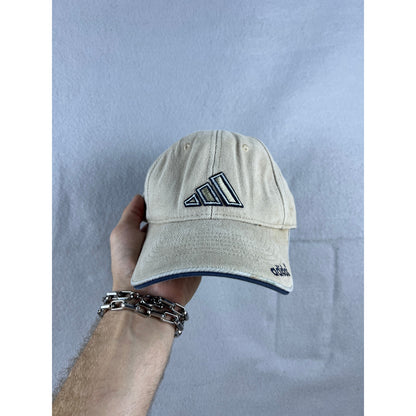 Vintage 2000's Cream Adidas Logo Hat