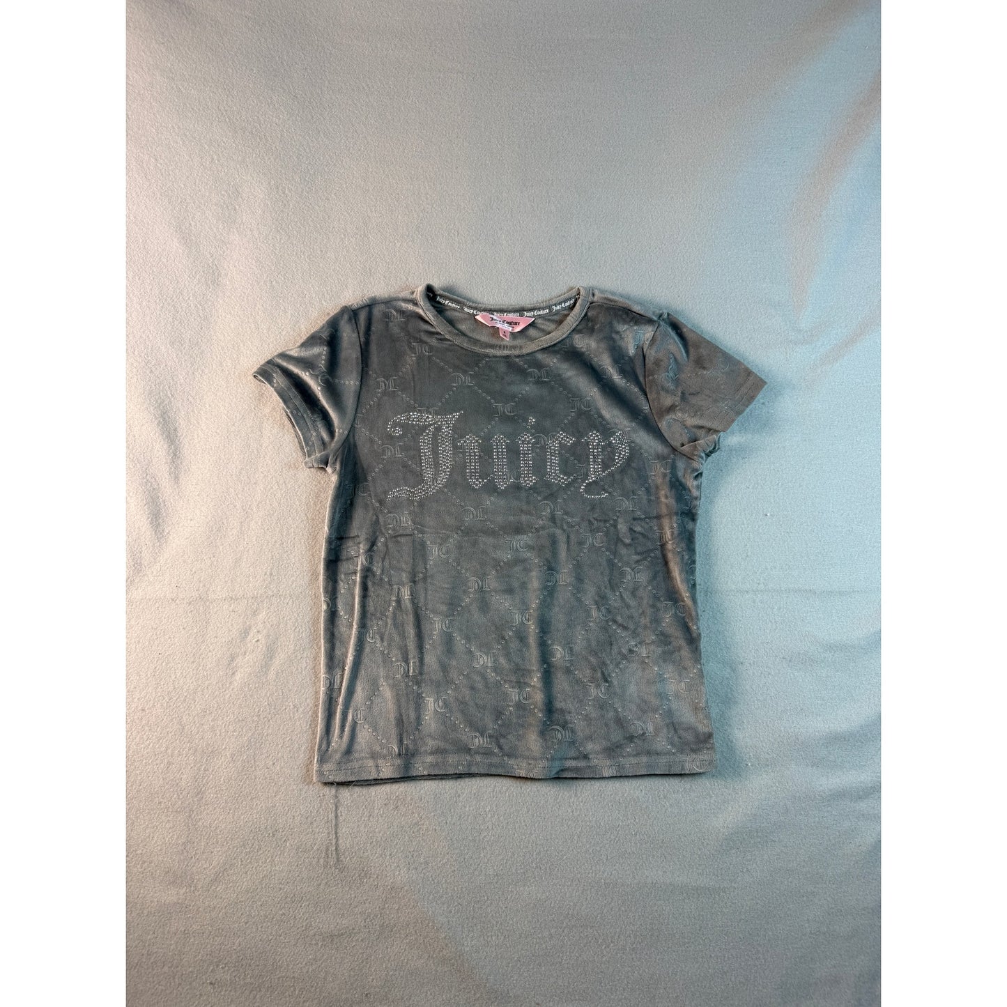 Juicy Couture Velour Rhinestone Top - S