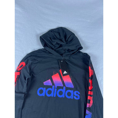 adidas Adi Warp Hooded Tee Youth - 10-12