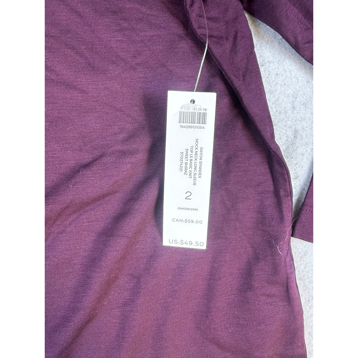 Chico's Ultimate Tee Womens - L