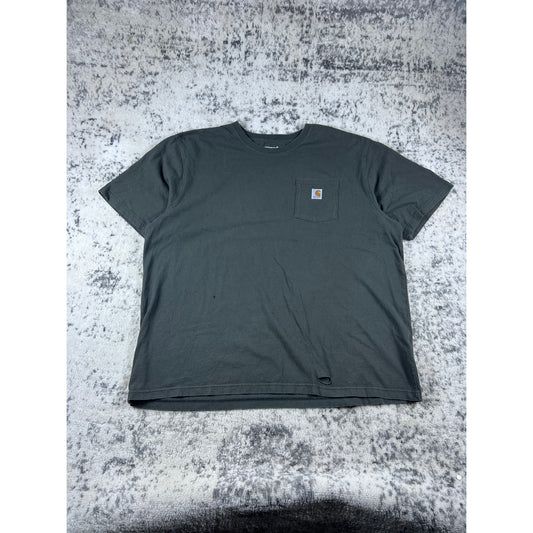 Vintage Green Carhartt Pocket Shirt - XXL