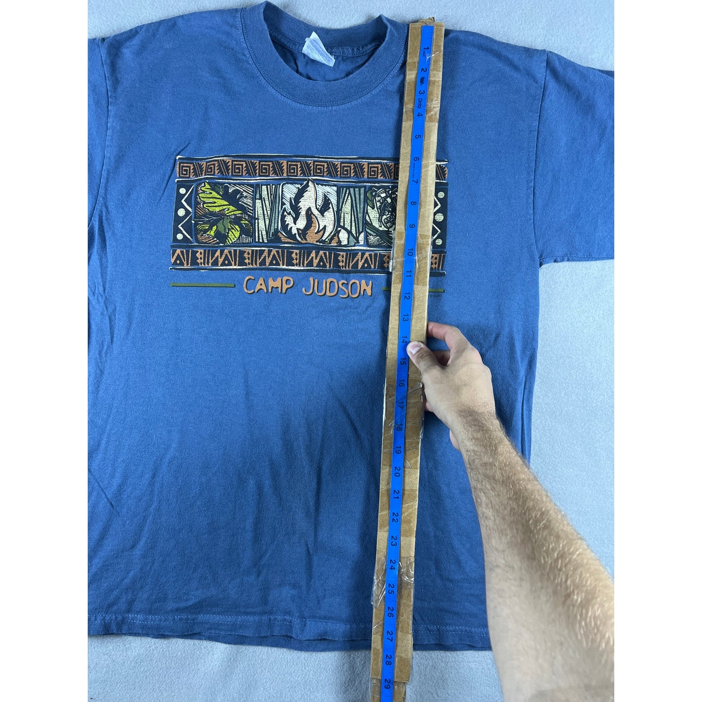 Vintage Y2K Camp Judson Staff T-Shirt - L
