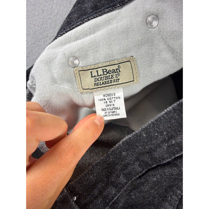 LL Bean Double L Relaxed Fit Jeans Womens - 16 Tall