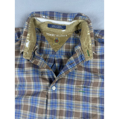 Vintage Tommy Hilfiger Plaid Shirt - XL