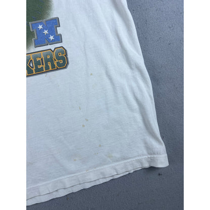 Vintage Super Bowl Champs 96-97 Green Bay Packers T-Shirt - L