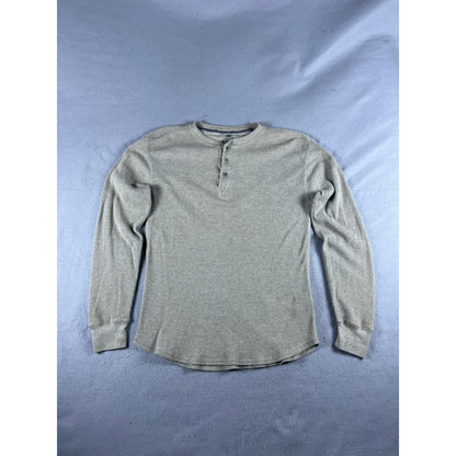 Faded Glory Thermal Henley Shirt - S