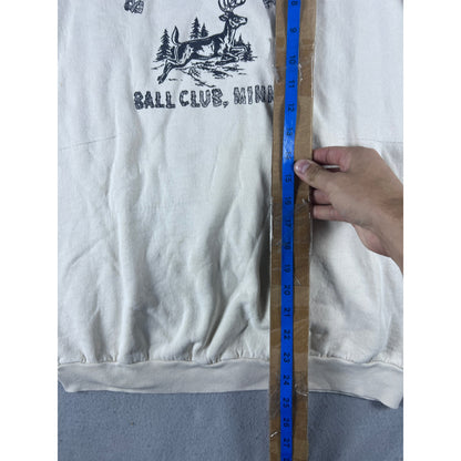 Vintage Ball Club Lake Lodge Minnesota Sweatshirt - M