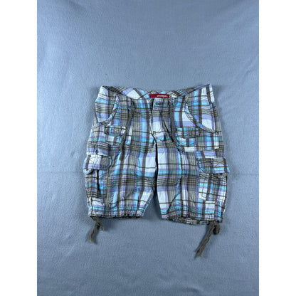 Unionbay Plaid Cargo Shorts - 10