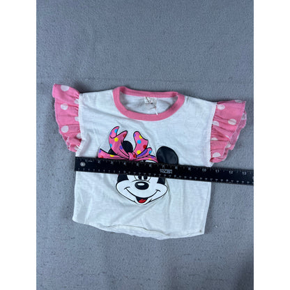 Vintage Disney Minnie Mouse Shirt Toddler Girls - 3T