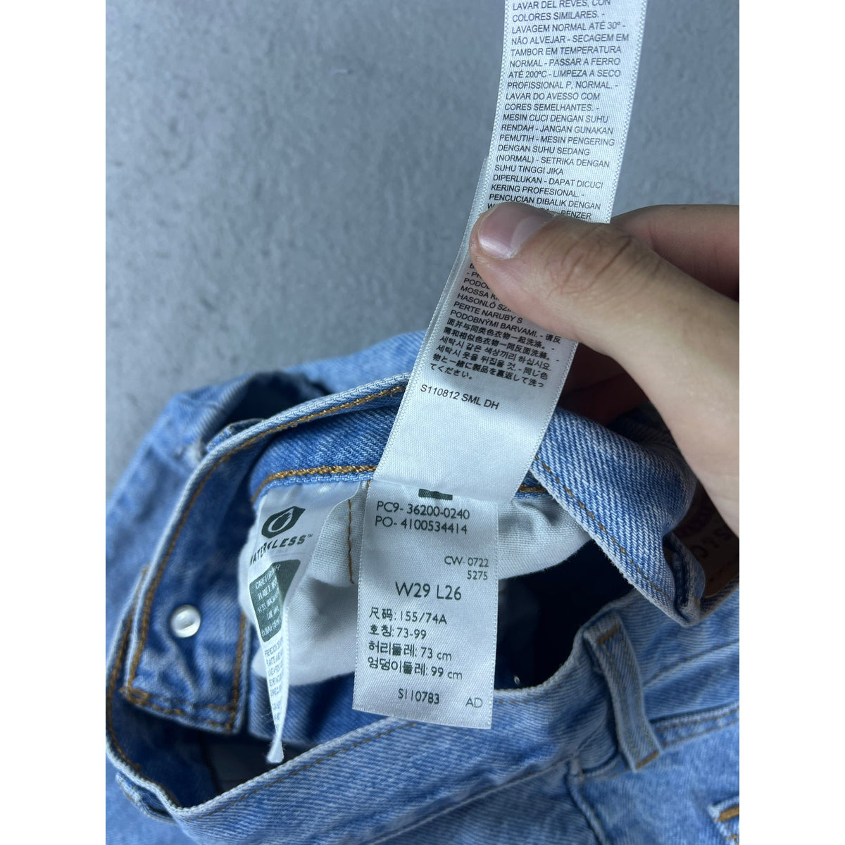 Levi's 501 Original Fit Jeans Womens - 29x26