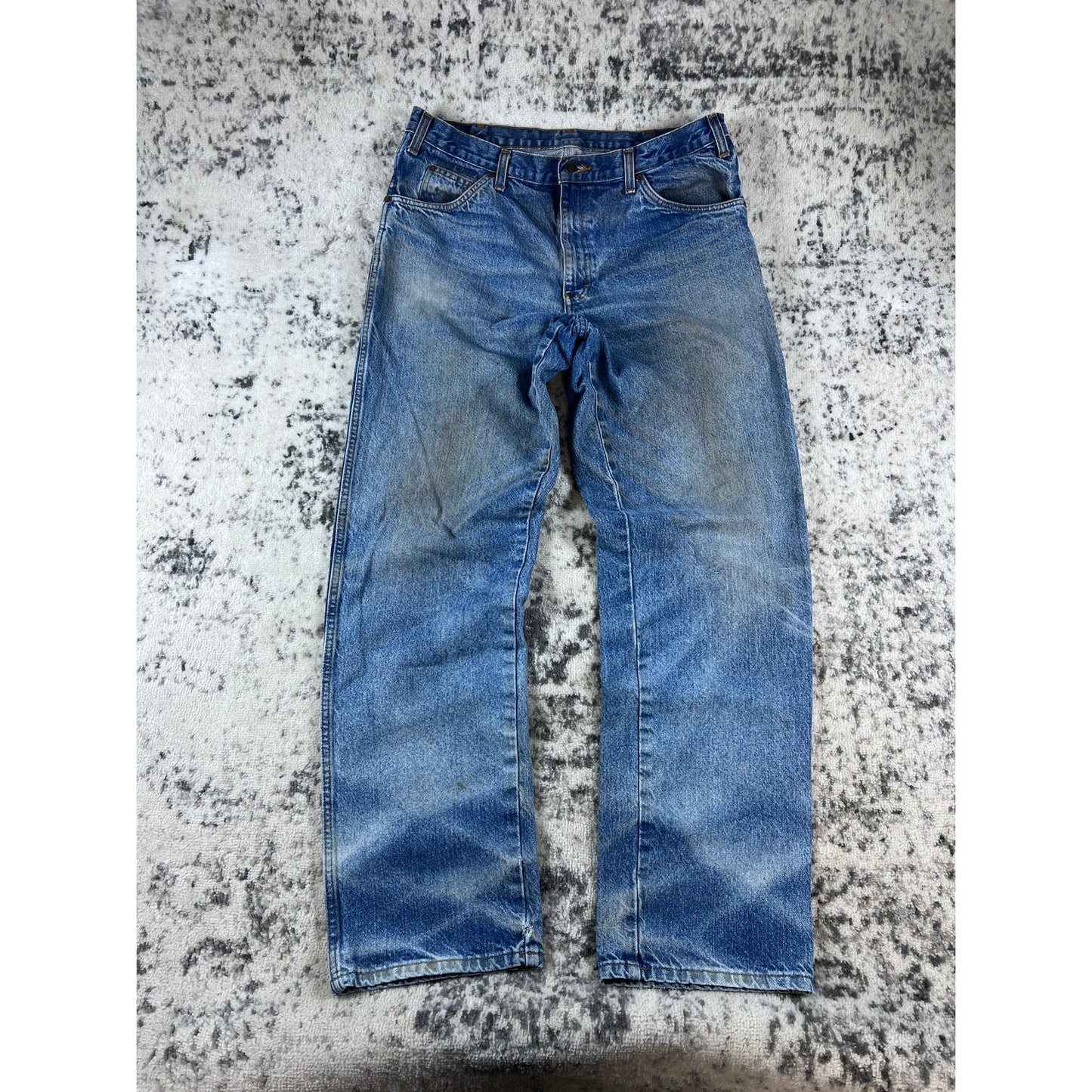 Vintage Denim Blue Dickie Carpenter Pants - 36