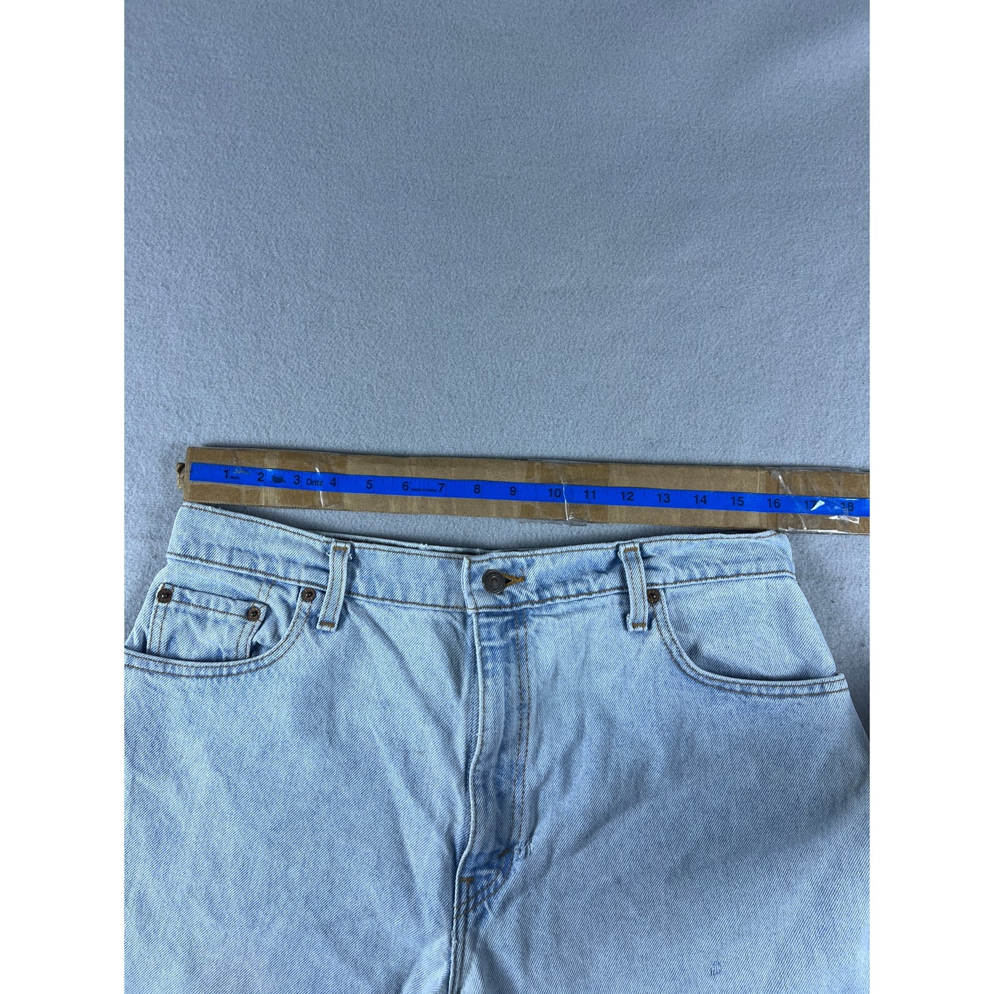 Vintage 90s Levi's 551 Denim Cut Off Shorts - 16