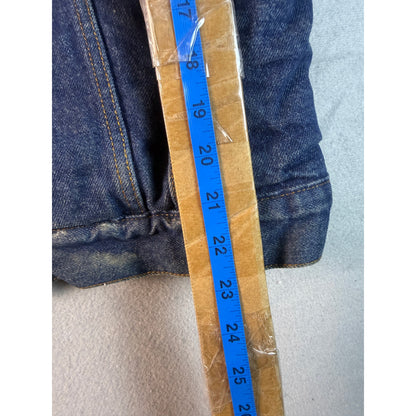 Vintage Levi's Sherpa Lined Denim Trucker Jacket - 40R