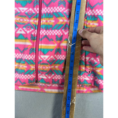 Columbia Aztec Fleece Jacket - Girl XL