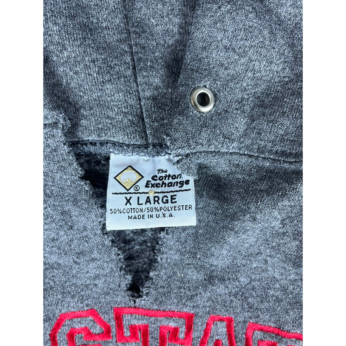 Vintage NC State Wolfpack Hoodie - XL