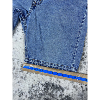 VTG Levi 505 Light Wash Denim Jean Shorts Sz 36 Made in USA 90s