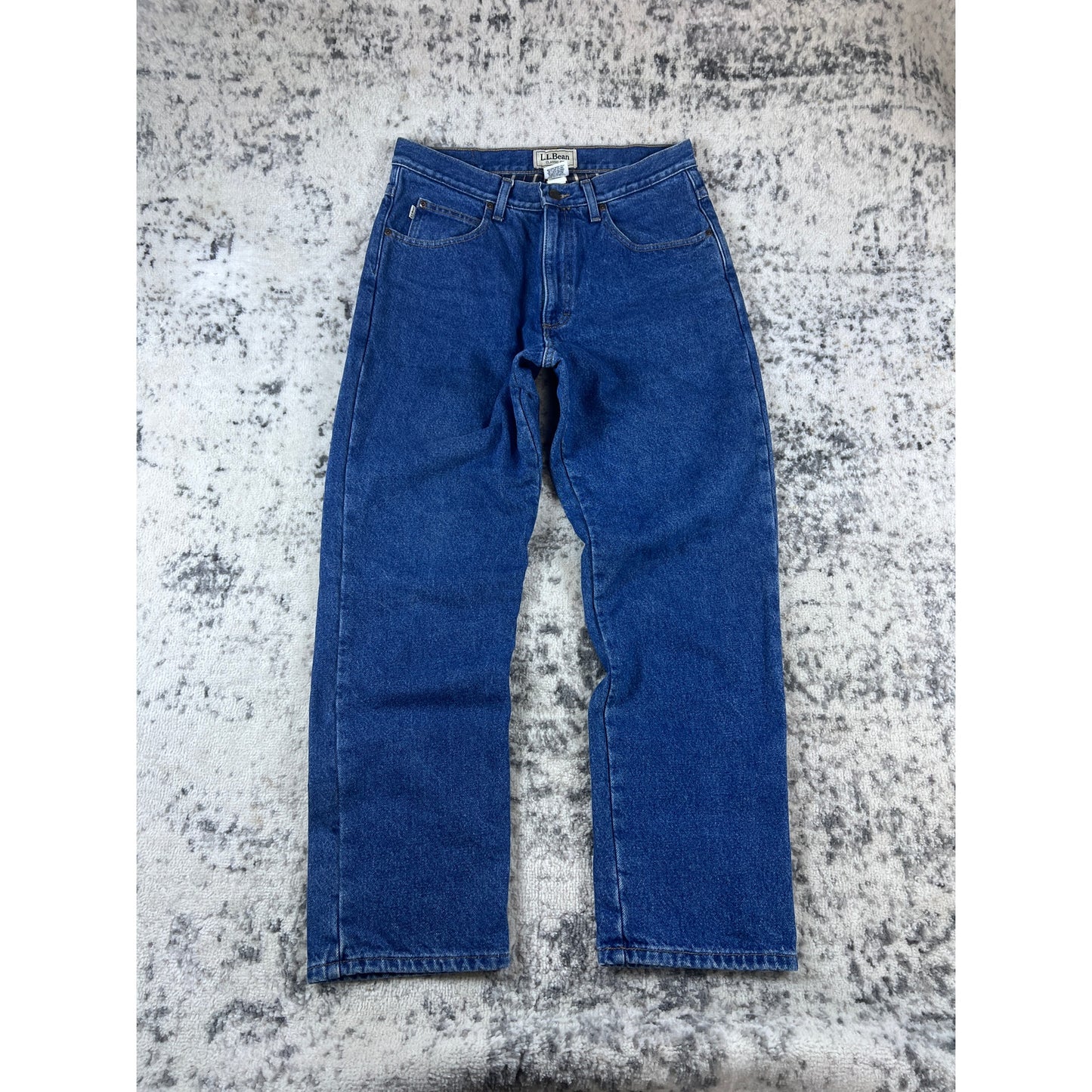 Vintage LL Bean Flannel Lined Jeans - 32x29
