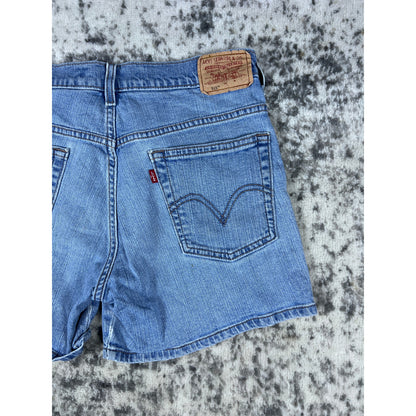 VTG Levi's 515 Women's Denim Shorts Size 8 Low Rise Blue Jean Shorts