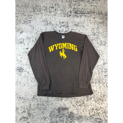 Vintage Wyoming Cowboys T-Shirt - L