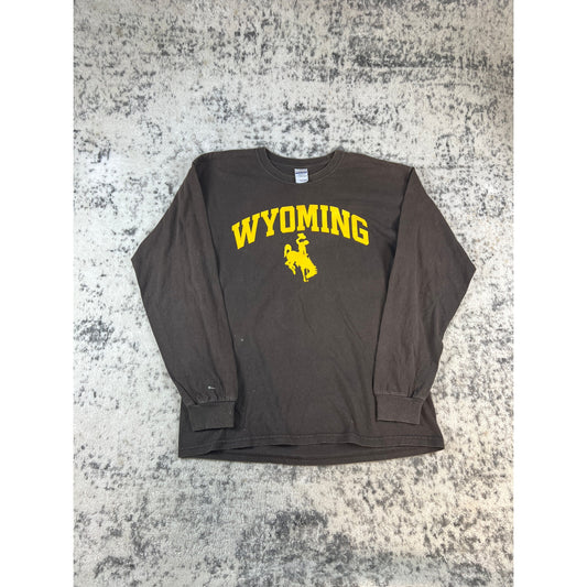 Vintage Wyoming Cowboys T-Shirt - L