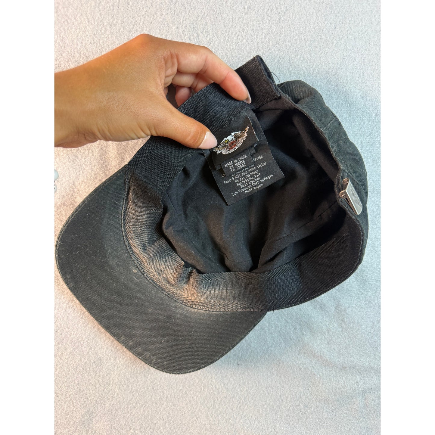 Harley Davidson Rhinestone Hat Womens - OS