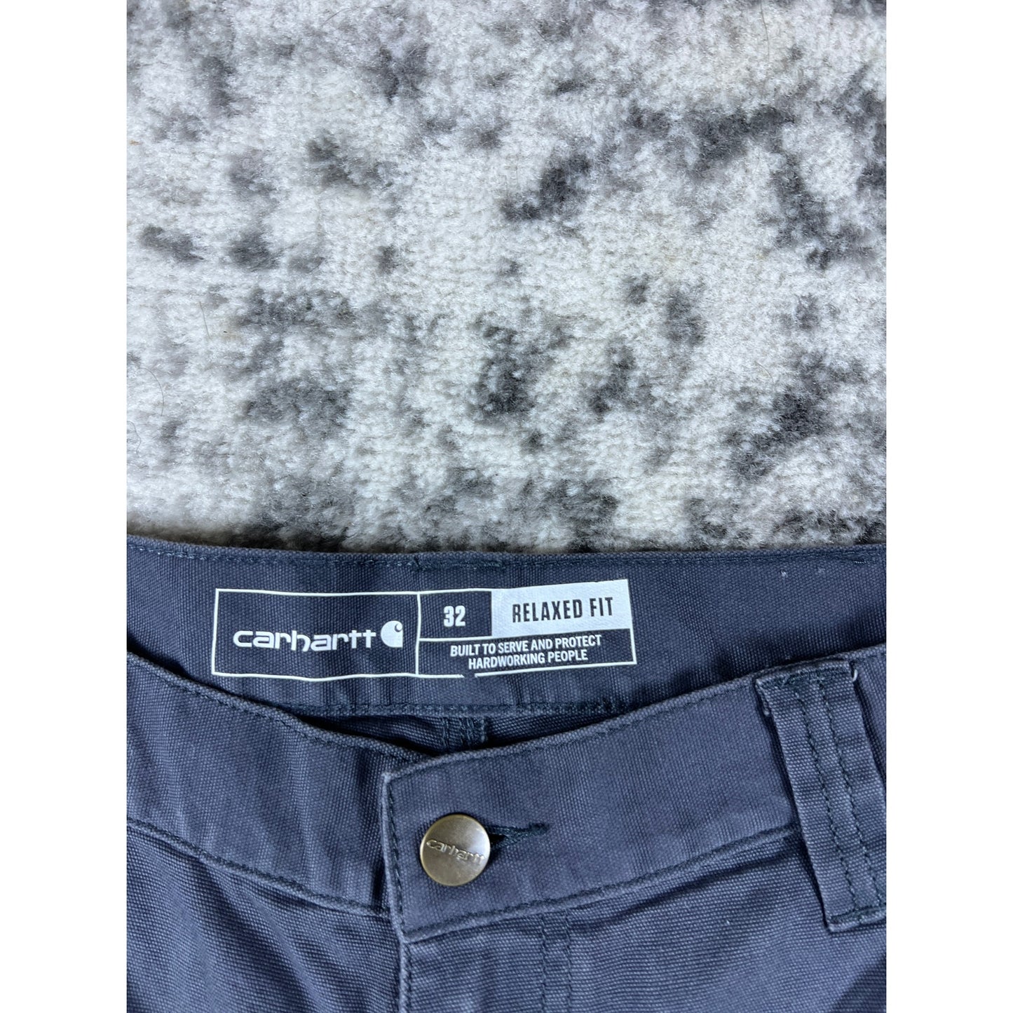 Vintage Gray Carhartt Carpenter Shorts - 32