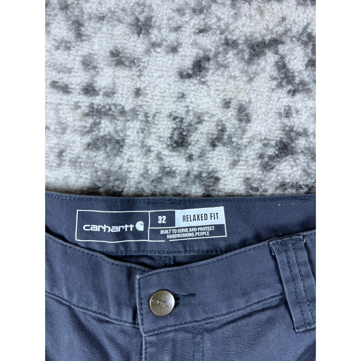 Vintage Gray Carhartt Carpenter Shorts - 32