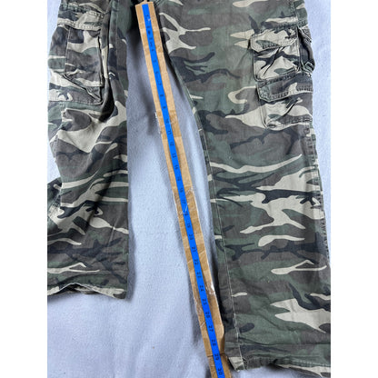 Wrangler Camo Cargo Pants - 35x30