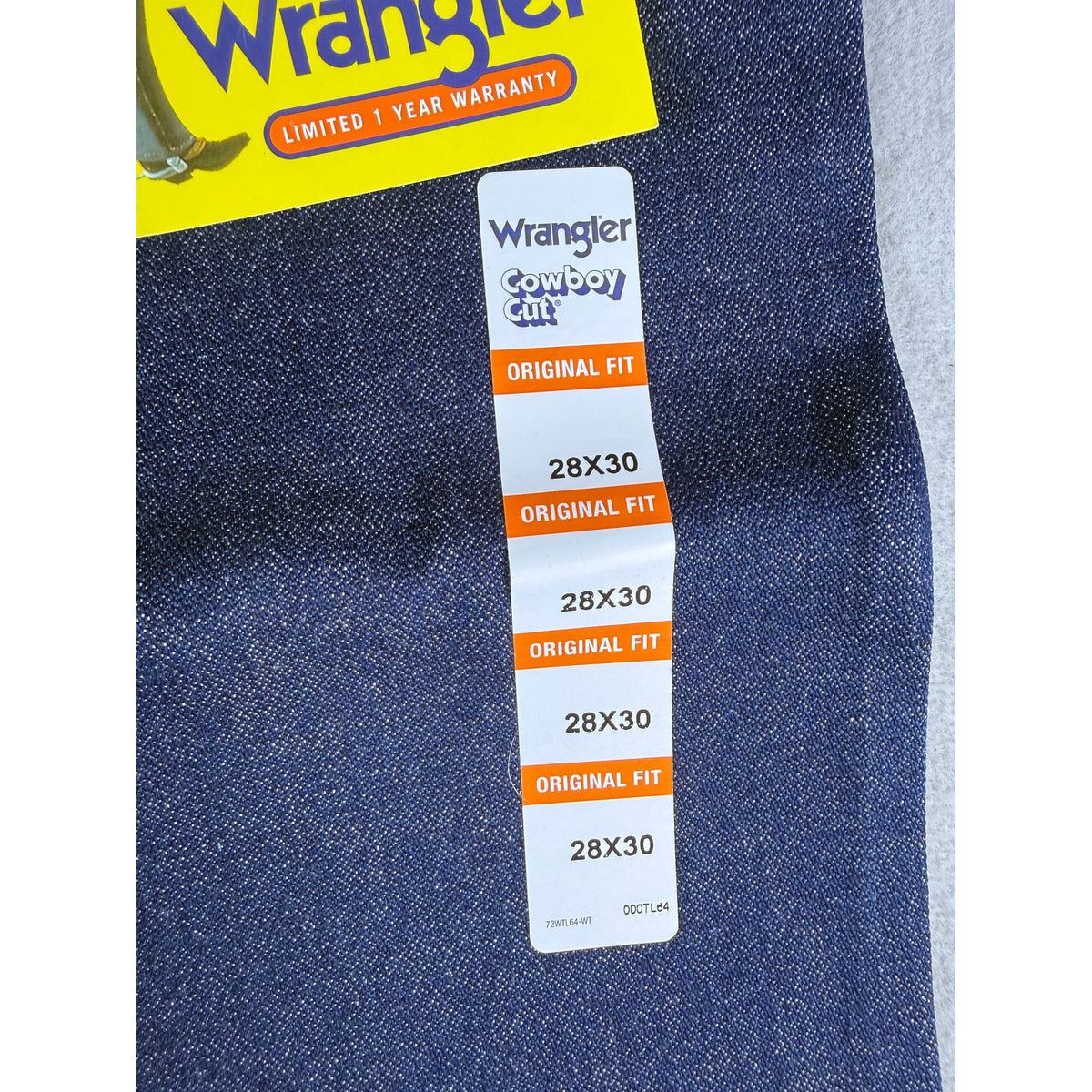 Wrangler Cowboy Cut Western Jeans - 28x30