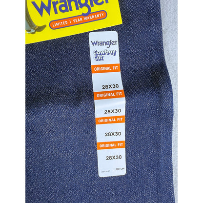 Wrangler Cowboy Cut Western Jeans - 28x30