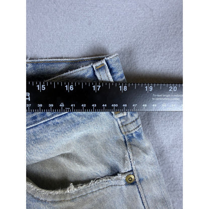 Carhartt Distressed Relaxed Straight Work Jeans - 38x34