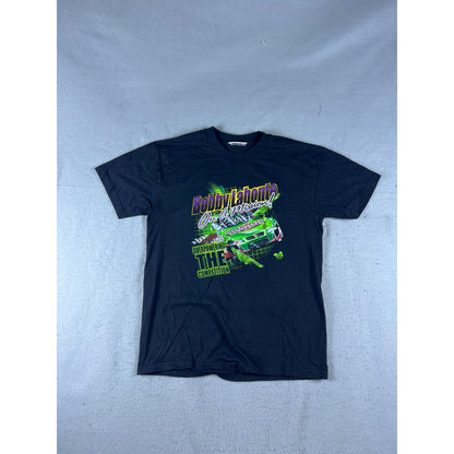 Vintage NASCAR Bobby Labonte Interstate 18 Shirt Youth - L
