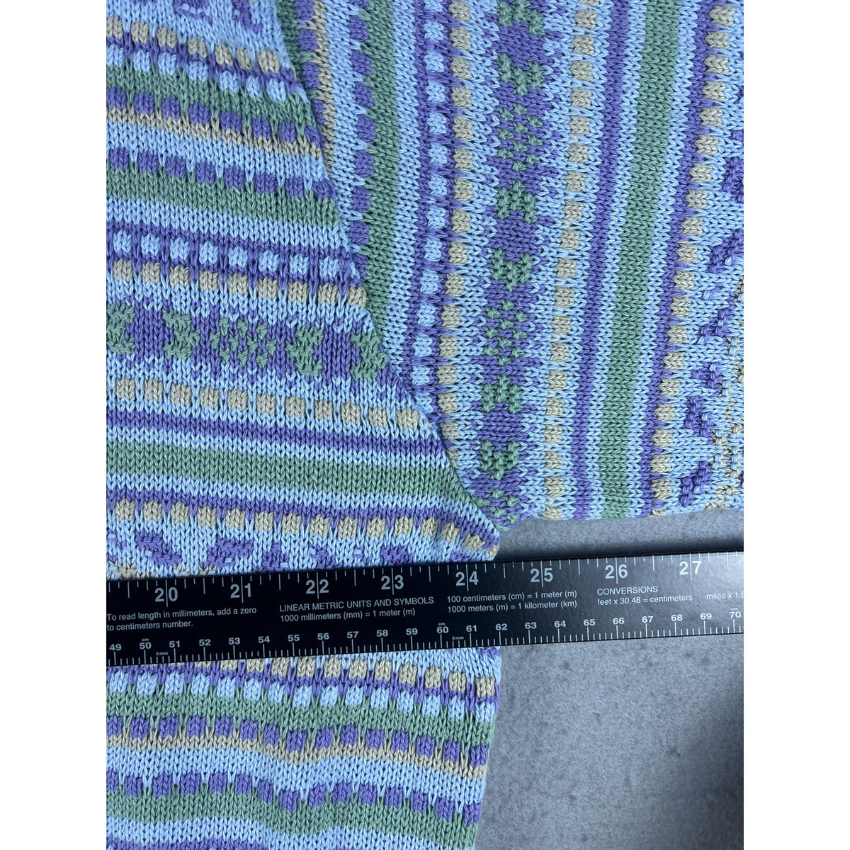 Vintage Willow Ridge Fair Isle Sweater - 1X