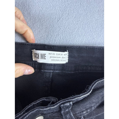Katch Me High Waisted Wide Leg Jeans - XS