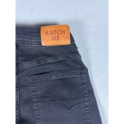 Katch Me High Waisted Wide Leg Jeans - XS