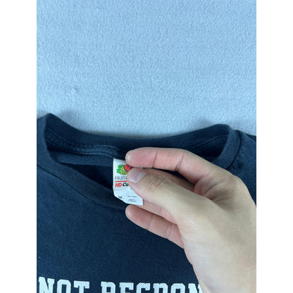 I Am Not Responsible For What My Face Does T-Shirt - M