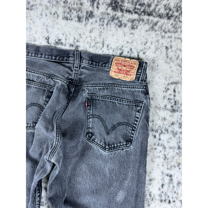 Vintage Levi's 505 Faded Black Jeans - 36