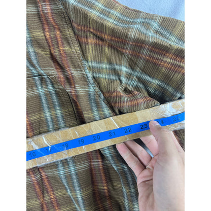 Woolrich Corduroy Plaid Shirt - L