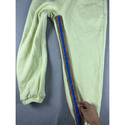 Comfrt Sweatpants Jogger Womens - L Pastel Yellow