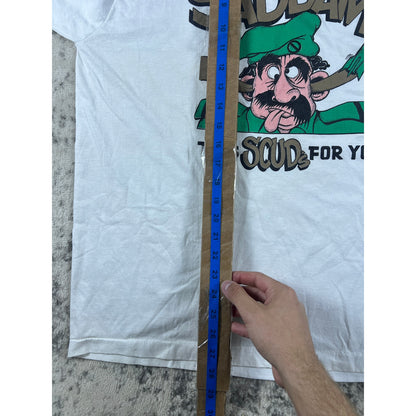 Vintage Saddam Hussein This Scuds For You T Shirt - XL