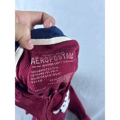Aeropostale Spellout Hoodie Womens - XS