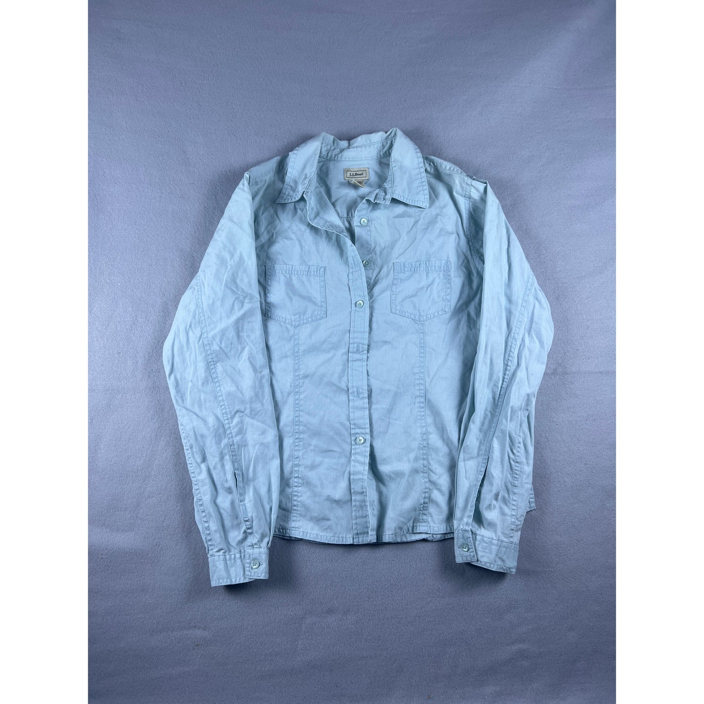 LL Bean Button Up Shirt Womens - S