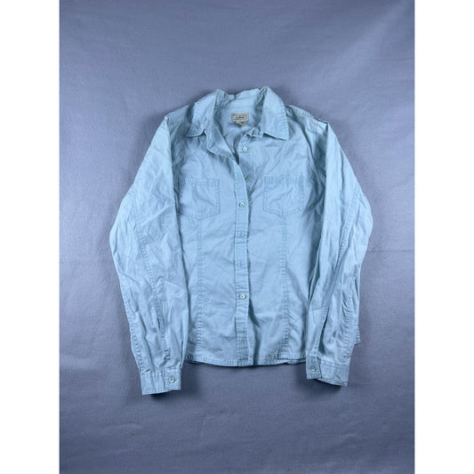 LL Bean Button Up Shirt Womens - S