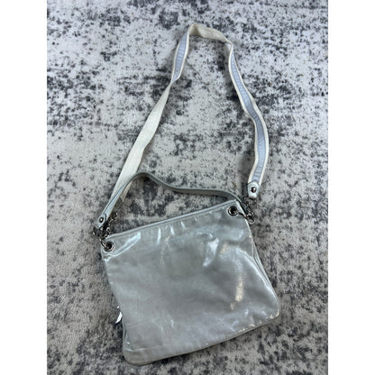 Vintage Coach Poppy White Pearl Shoulder Bag