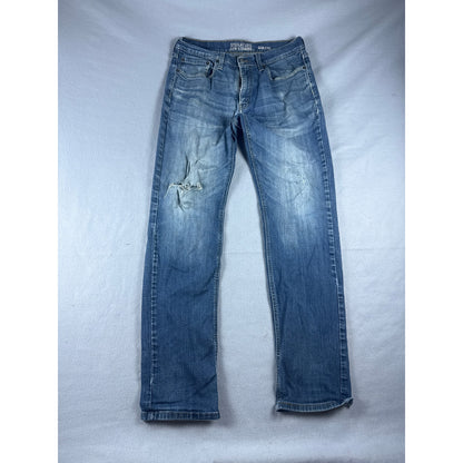 Signature by Levi Strauss Distressed Jeans - 32x34