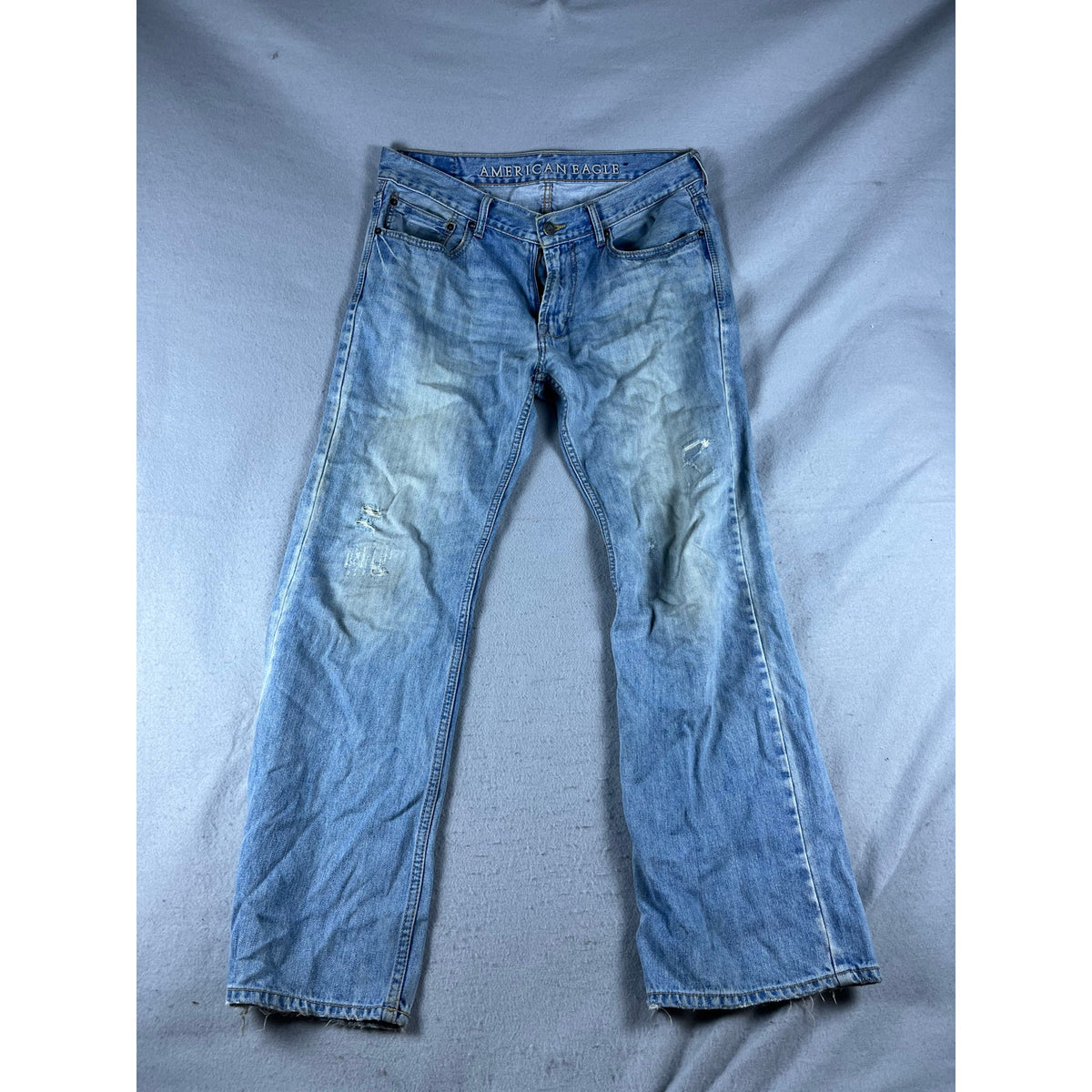 American Eagle Distressed Bootcut Jeans - 34x32